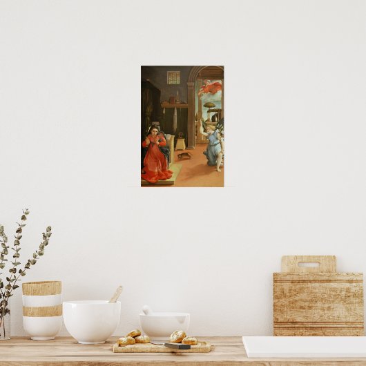 De aankondiging, c.1534-35 poster (Keuken)