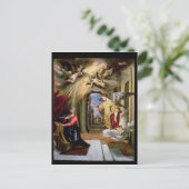 De aankondiging, c.1570-73 briefkaart (Staand voorkant)