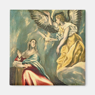 De aankondiging, c.1595-1600 magneet