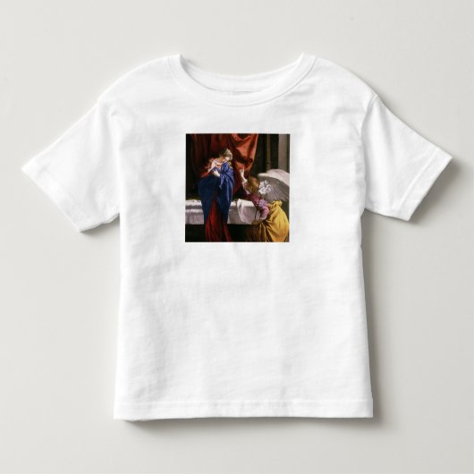 De aankondiging, c.1623 kinder shirts (Voorkant)