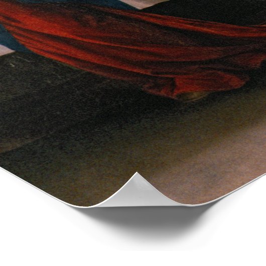 De aankondiging, c.1623 poster (Hoek)