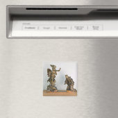 De aankondiging, c.1725 magneet (Insitu (Vaatwasser))