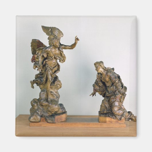 De aankondiging, c.1725 magneet (Voorkant)