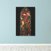 De Aankondiging Canvas Afdruk (Insitu (Houten vloer))