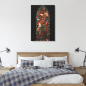 De Aankondiging Canvas Afdruk (Insitu (Slaapkamer))