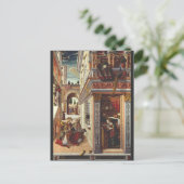 De Aankondiging Carlo Crivelli Renaissance Kunst Briefkaart (Staand voorkant)