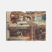 De Aankondiging Carlo Crivelli Renaissance Kunst Fleece Deken (Voorkant (Horizontaal))