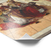 De Aankondiging Carlo Crivelli Renaissance Kunst Foto Afdruk (Hoek)