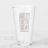 De Aankondiging Carlo Crivelli Renaissance Kunst Glas (Achterkant)