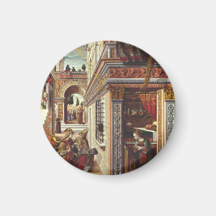 De Aankondiging Carlo Crivelli Renaissance Kunst Magneet