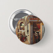 De Aankondiging Carlo Crivelli Renaissance Kunst Ronde Button 5,7 Cm (Voorkant /achterkant)