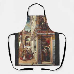 De Aankondiging Carlo Crivelli Renaissance Kunst Schort