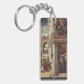 De Aankondiging Carlo Crivelli Renaissance Kunst Sleutelhanger (Voorkant Links)