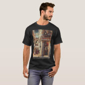 De Aankondiging Carlo Crivelli Renaissance Kunst T-shirt (Voorkant volledig)