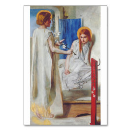 De Aankondiging door Dante Gabriel Rossetti Kaart