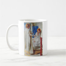 De Aankondiging door Dante Gabriel Rossetti