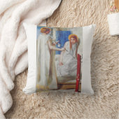 De Aankondiging door Dante Gabriel Rossetti Kussen (Deken)
