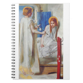 De Aankondiging door Dante Gabriel Rossetti Notitieboek