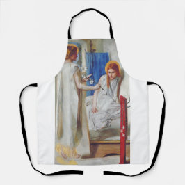 De Aankondiging door Dante Gabriel Rossetti Schort