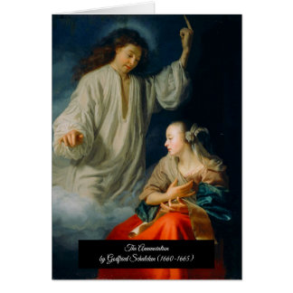De aankondiging door Godfried Schalcken