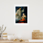 De aankondiging door Godfried Schalcken Poster (Keuken)