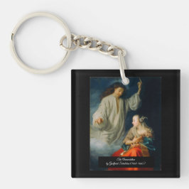 De aankondiging door Godfried Schalcken Sleutelhanger