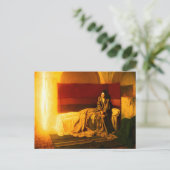 De aankondiging door Henry Ossawa Tanner (Staand voorkant)