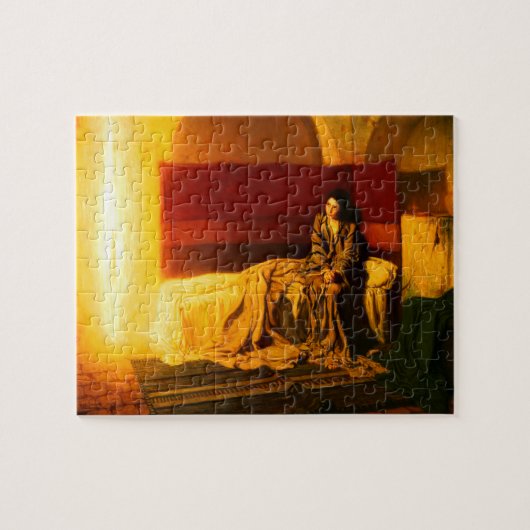 De aankondiging door Henry Ossawa Tanner Legpuzzel (Horizontaal)