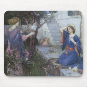 De Aankondiging door John William Waterhouse Muismat