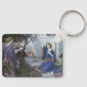 De Aankondiging door John William Waterhouse Sleutelhanger (Voorkant)