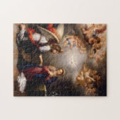 De Aankondiging door Murillo (detail) Legpuzzel (Horizontaal)