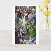 De aankondiging, El Greco, 1597-1600 Kaart (Gele Bloem)