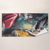 De aankondiging, El Greco Badhanddoek (Badhanddoek)