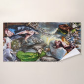 De aankondiging, El Greco Badhanddoek (Badhanddoek)