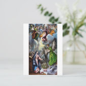 De aankondiging, El Greco Briefkaart (Staand voorkant)