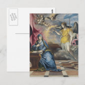 De aankondiging - El Greco Briefkaart (Voorkant / Achterkant)