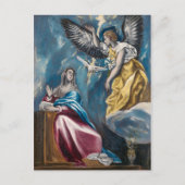 De aankondiging | El Greco | Briefkaart (Voorkant)