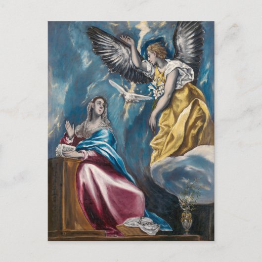 De aankondiging | El Greco | Briefkaart (Voorkant)