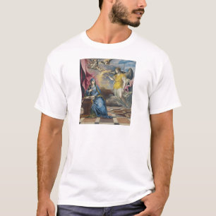 De aankondiging El Greco Domenikos Theokopoulos T-shirt