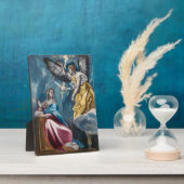 De aankondiging | El Greco | Fotoplaat (Zijkant)