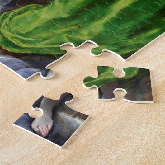 De aankondiging, El Greco Legpuzzel (Zijkant)