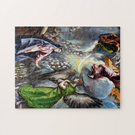 De aankondiging, El Greco Legpuzzel (Horizontaal)