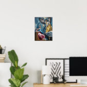 De Aankondiging | El Greco | Poster (Thuiskantoor)
