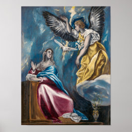 De Aankondiging | El Greco | Poster