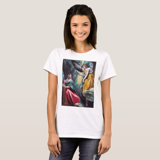 De aankondiging, El Greco T-shirt (Voorkant volledig)