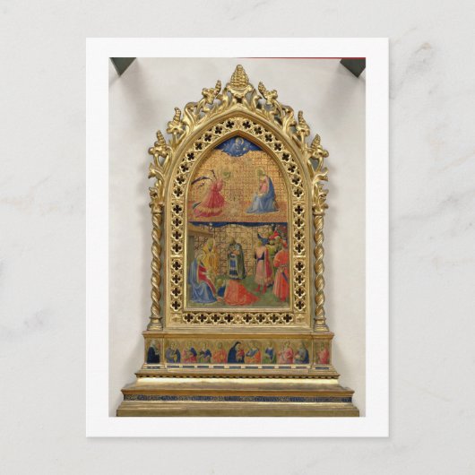 De aankondiging en de aanpassing van de Magi (de Briefkaart (Voorkant)