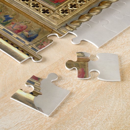 De aankondiging en de aanpassing van de Magi (de Legpuzzel (Zijkant)