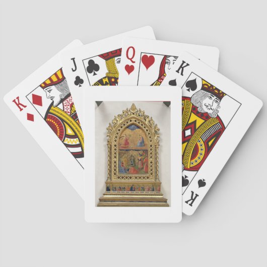 De aankondiging en de aanpassing van de Magi (de Pokerkaarten (Achterkant)