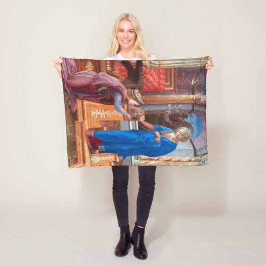 De aankondiging, Filippo Lippi, 1440 Fleece Deken (In situ)