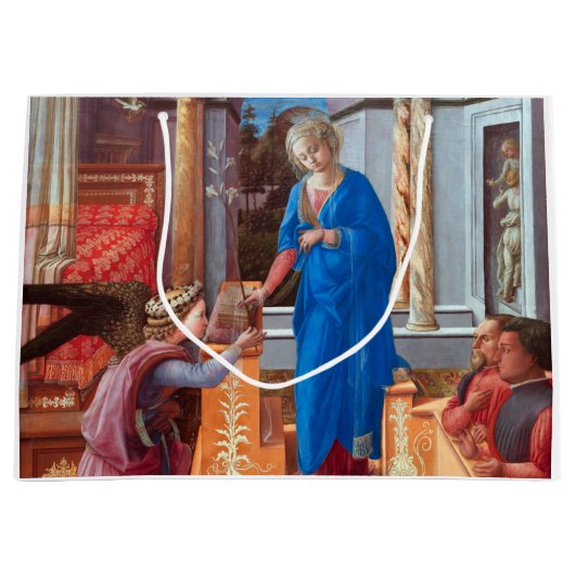 De aankondiging, Filippo Lippi, 1440 Groot Cadeauzakje (Voorkant)